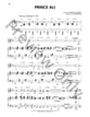 Prince Ali piano sheet music cover